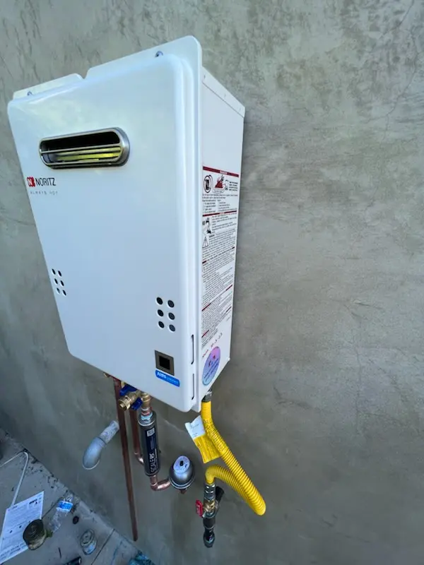 Tankless water heater installation for Barr Slope homes